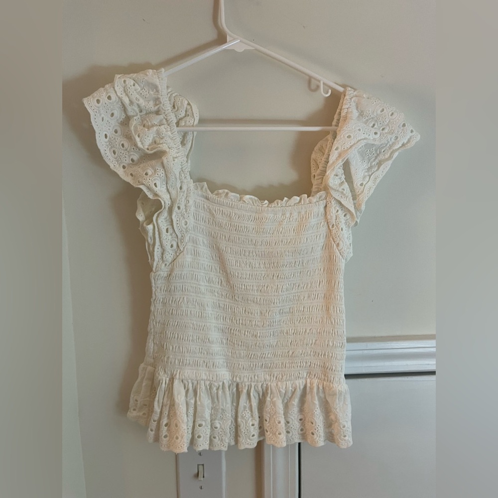 House of Harlow white top
